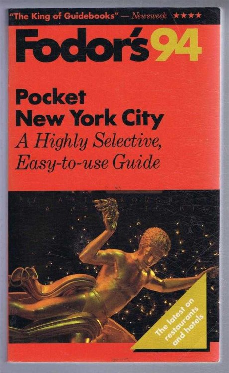 Image for Fodor's 94 Pocket New York City Fodor's 94 Pocket New York City
