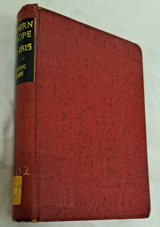 Image for A History of Europe Vol III, Modern Europe 1648 - 1815 A History of Europe Vol III, Modern Europe 1648 - 1815