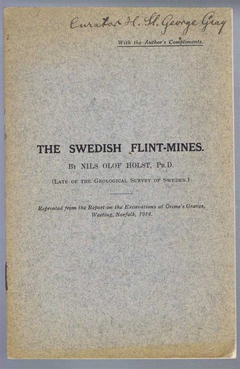 The Swedish Flint-Mines, reprinted from the Report on the Excavations at Grime's Graves, Weeting Norfolk, 1917, (pages 237-253)