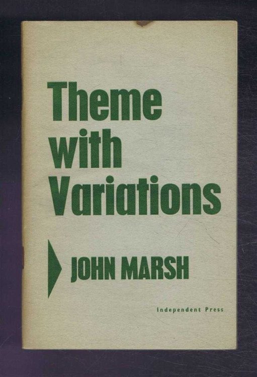 Theme with Variations. An Address delivered from the Chair of the Congregational Union of England and Wales
