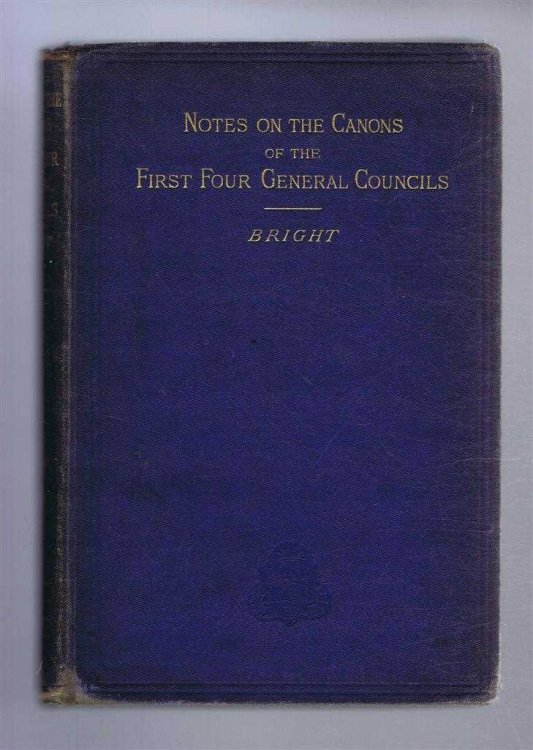 Notes on the Canons of the First Four General Councils