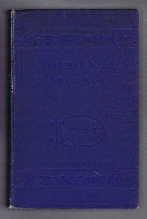 Brassey's Naval and Shipping Annual 1921-2