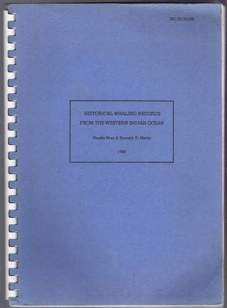 Historical Whaling Records from the Western Indian Ocean