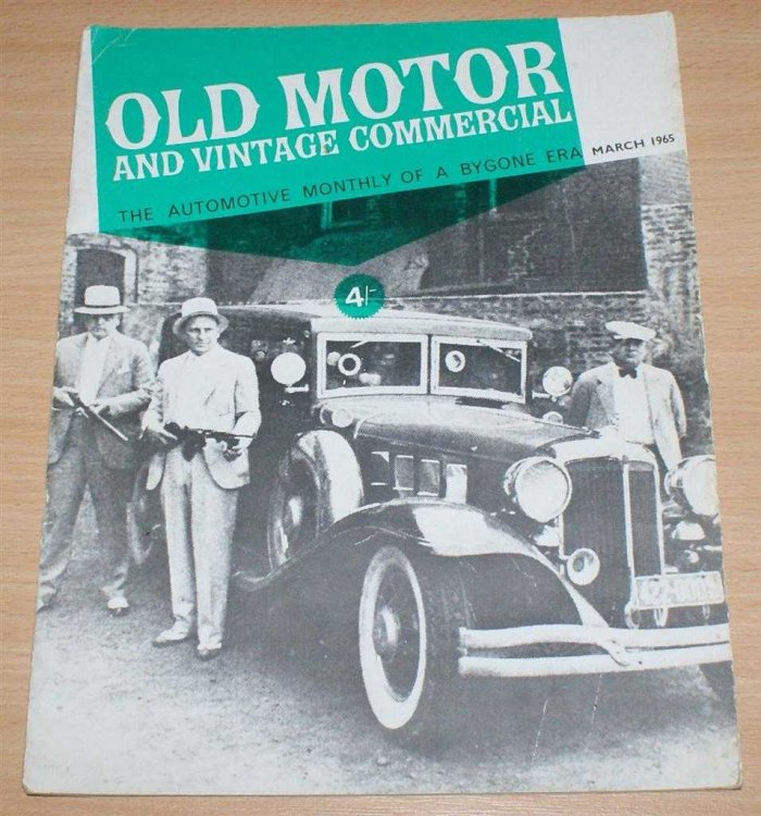 Old Motor and Vintage Commercial: March 1965 ( Vol. 3 No. 9 March) - The Automotive Monthly of a Bygone Era