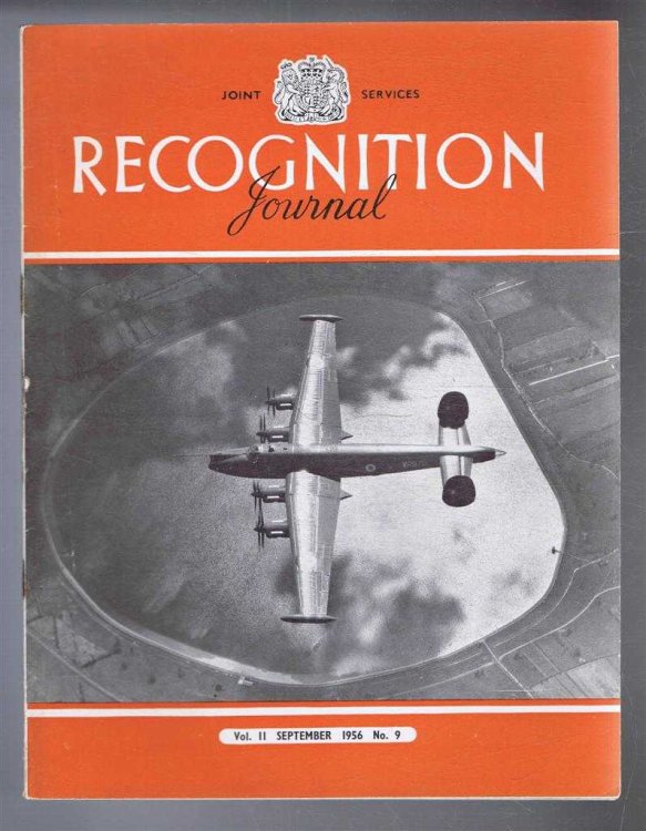 Joint Services Recognition Journal, Vol.11 No. 9, September 1956