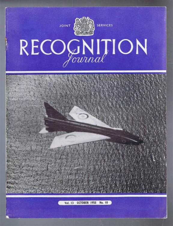 Joint Services Recognition Journal, Vol.13 No. 10, October 1958