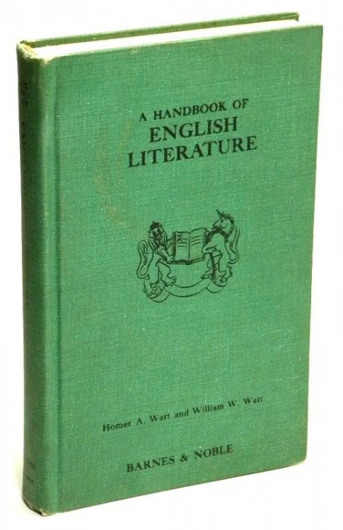 A Handbook of English Literature