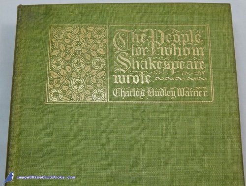 The People for Whom Shakespeare Wrote