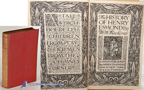 The History of Henry Esmond (Everyman's Library #73)