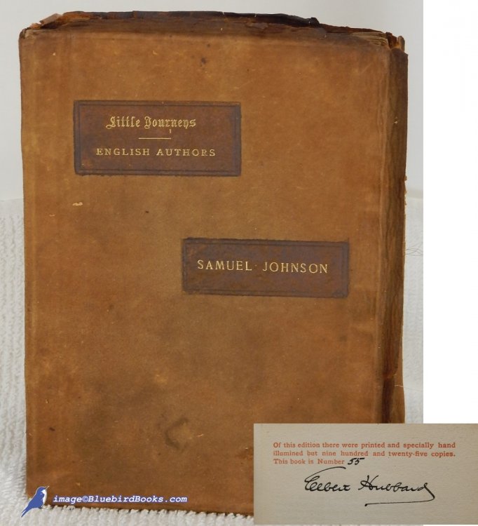 Samuel Johnson: Little Journeys to the Homes of English Authors (signed, limited edition)