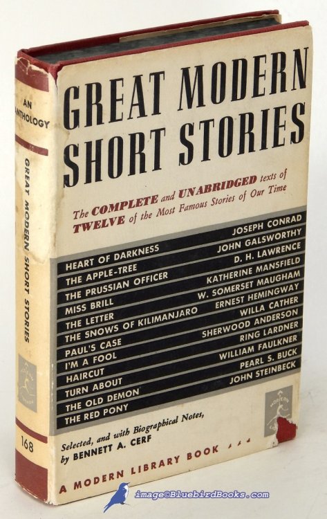 Great Modern Short Stories: An Anthology of Twelve Famous Stories and Novelettes (Modern Library #168.2)