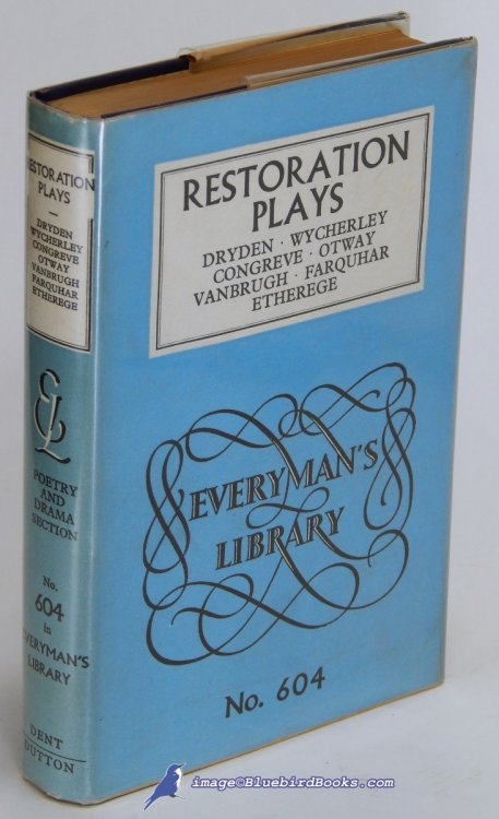 Restoration Plays (Everyman's Library #604, Poetry & Drama series)