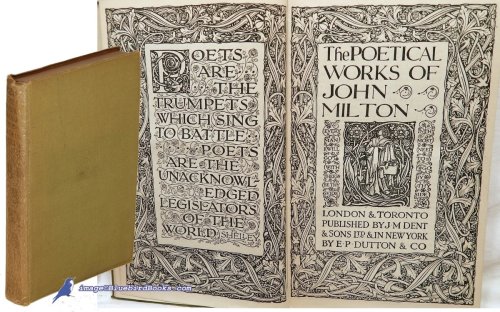 The Poetical Works of John Milton (Everyman's Library #384)