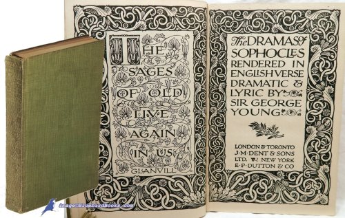 The Dramas of Sophocles: Rendered in English Verse, Dramatic & Lyric (Everyman's Library #114)