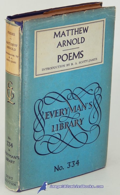 Matthew Arnold's Poems (Everyman's Library #334)