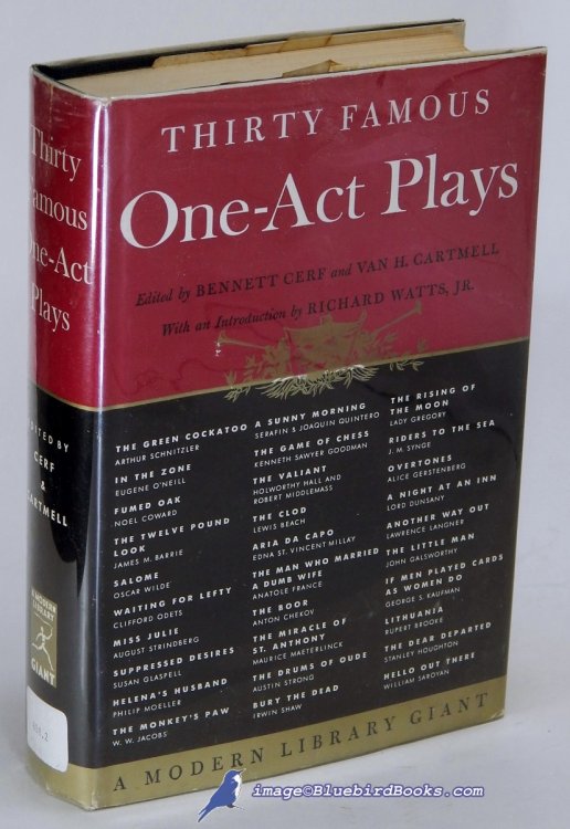 Thirty Famous One-Act Plays Modern Library Giant #G22.3