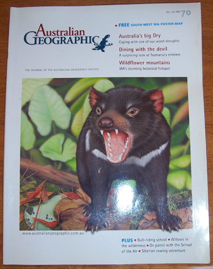 Journal of the Australian Geographic Society, The (No. 70)