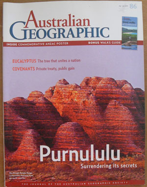 Journal of the Australian Geographic Society, The (No. 86)