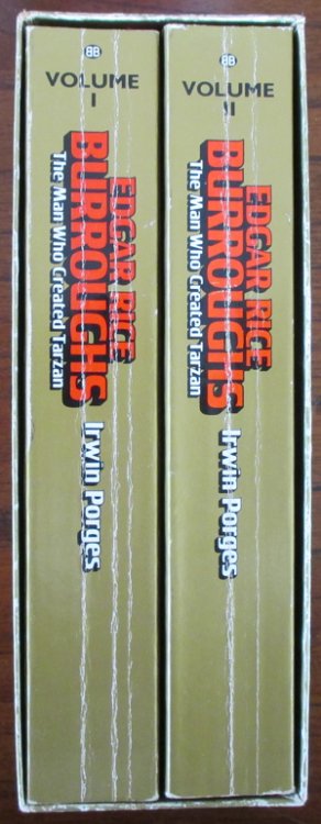 Edgar Rice Burroughs: The Man Who Created Tarzan (Volumes 1 & 2 in Slip Case)