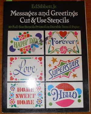 Messages and Greetings Cut & Use Stencils
