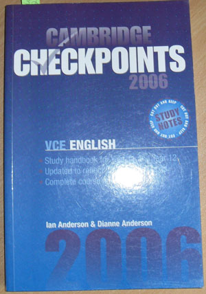 Cambridge Checkpoints 2006 - VCE English
