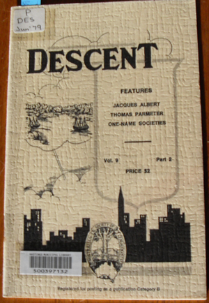 Descent: The Journal of the Society of Australian Genealogists (Vol 9, June 1979, Part 2)