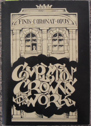 Completion Crowns the Work: Poems and Prints From Newcastle - Poetry in the Pub, Newcastle, Australia 1990