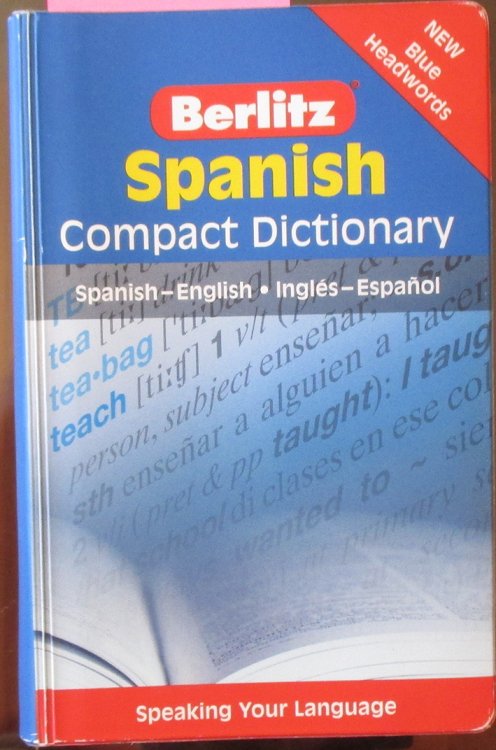 Berlitz Spanish Compact Dictionary (Spanish-English, Ingles-Espanol)