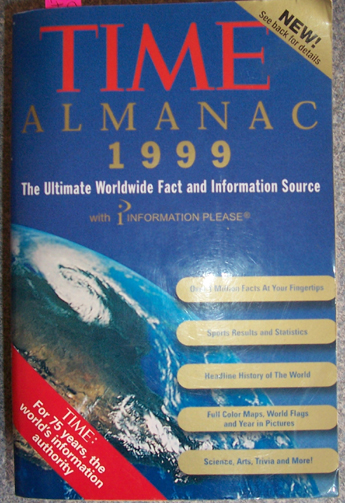 Time Almanac 1999: The Ultimate Worldwide Fact and Information Source