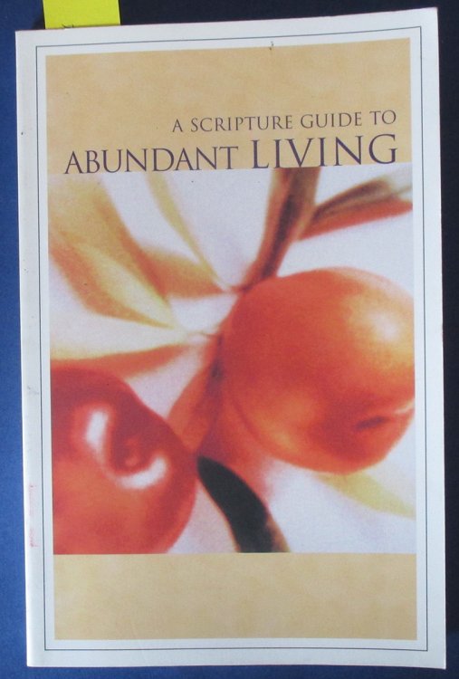 Scripture Guide to Abundant Living, A