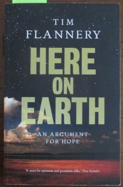 Here on Earth: An Argument for Hope