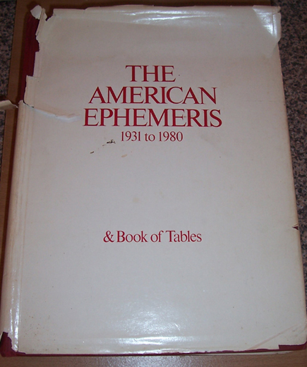 American Ephermeris, The: 1931 to 1980