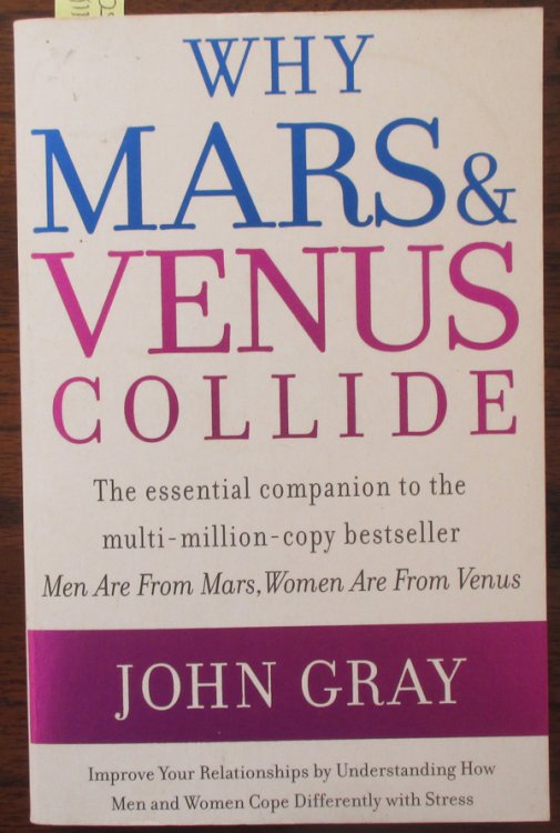 Why Mars & Venus Collide: Improve Your Relationships By Understanding How Men and Women Cope Differently With Stress