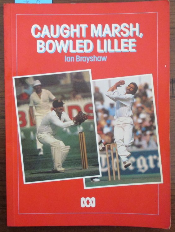 Caught Marsh, Bowled Lillee