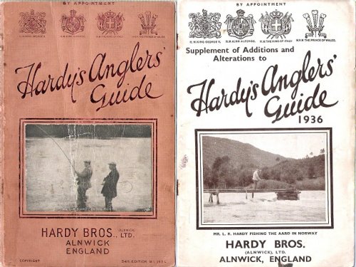 Hardy's Anglers Guide 1934.