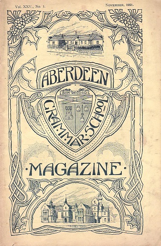 Aberdeen Grammar School Magazine, Volume XXV.