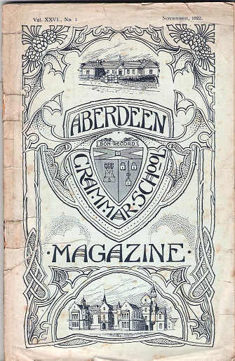 Aberdeen Grammar School Magazine, Volume XXVI.