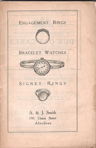 Aberdeen Grammar School Magazine June 1922.