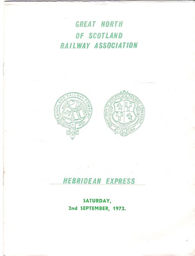 Great North of Scotland Railway Association: Hebridean Express.
