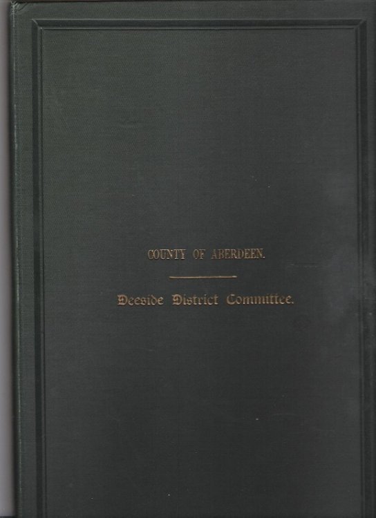 Minutes and Proceedings of the Deeside District Council 1929 - 30.