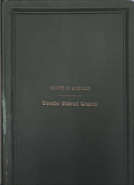 Minutes and Proceedings of the Deeside District Council 1940 - 41.
