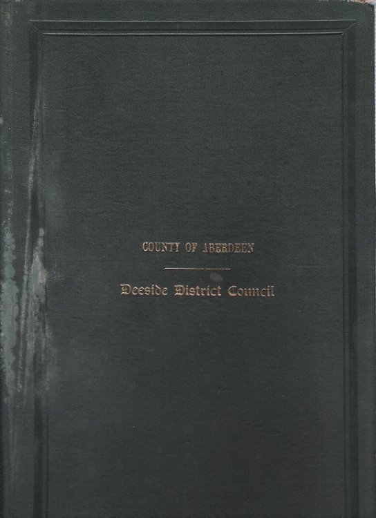 Minutes and Proceedings of the Deeside District Council 1942 - 43.