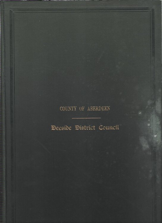 Minutes and Proceedings of the Deeside District Council 1930-31.