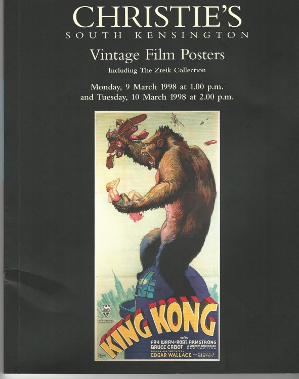 Christie's South Kensington Vintage Film Posters, 9 & 10 March 1998