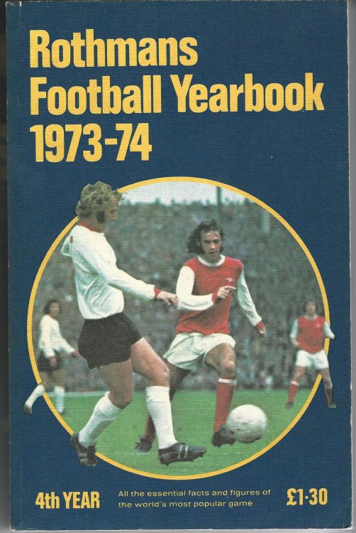 Rothmans Football Yearbook 1973-74.
