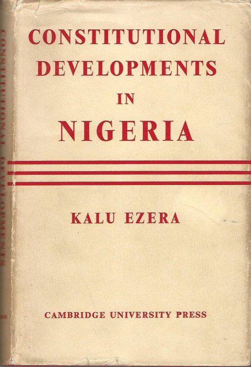 Constitutional Developments in Nigeria.