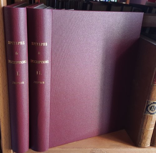Epitaphs & Inscriptions from Burial Grounds & Old Buildings in The North-East of Scotland, with Historical, Biographical, Genealogical and Antiquarian Notes also, An Appendix of Illustrative Papers. (2 Volumes Complete)