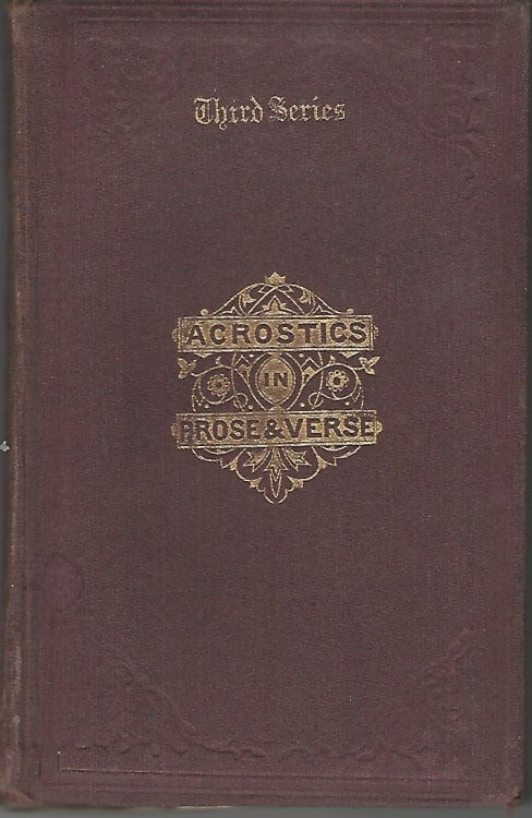 Acrostics in Prose and Verse.