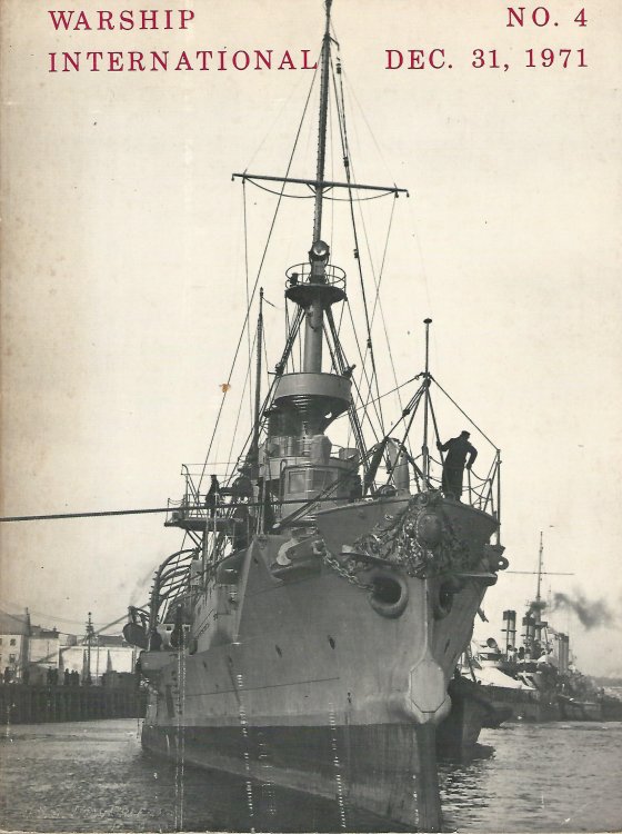 Warship International Vol. VIII, No. 4, December 31, 1971