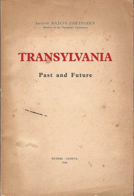 Transylvania: Past and Future.